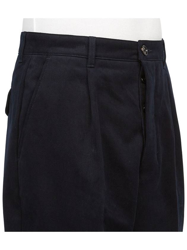 Men's Carrot Straight Pants Night Blue - AMI - BALAAN 10