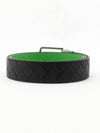 Intrecciato Reversible Leather Belt Black Parakit - BOTTEGA VENETA - BALAAN 5