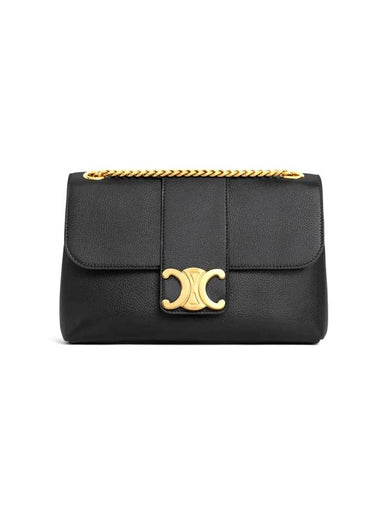 Victoire Medium Cross Bag Black B0021044303 - CELINE - BALAAN 1