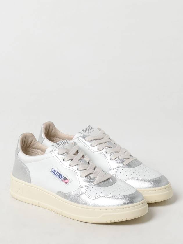 Medalist Silver Tab Low Top Sneakers White - AUTRY - BALAAN 3