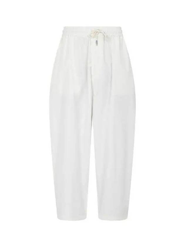 Men s Stretch Ripstop Baggy Pants Ivory 271772 - EMPORIO ARMANI - BALAAN 1