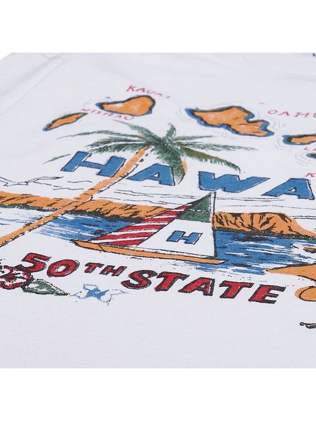 Wild Donkey 50th State Short Sleeve T Shirt WHITE - WILD DONKEY - BALAAN 5