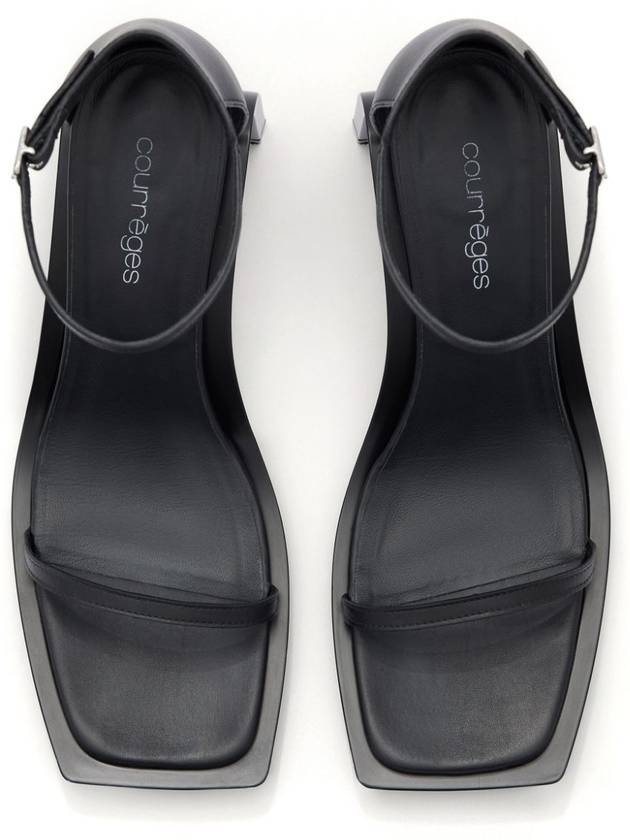 Courrèges Sandals Black - COURREGES - BALAAN 4