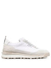 Alumni Eco Nylon Sneaker Tonal White Fun Mix - THOM BROWNE - BALAAN 2