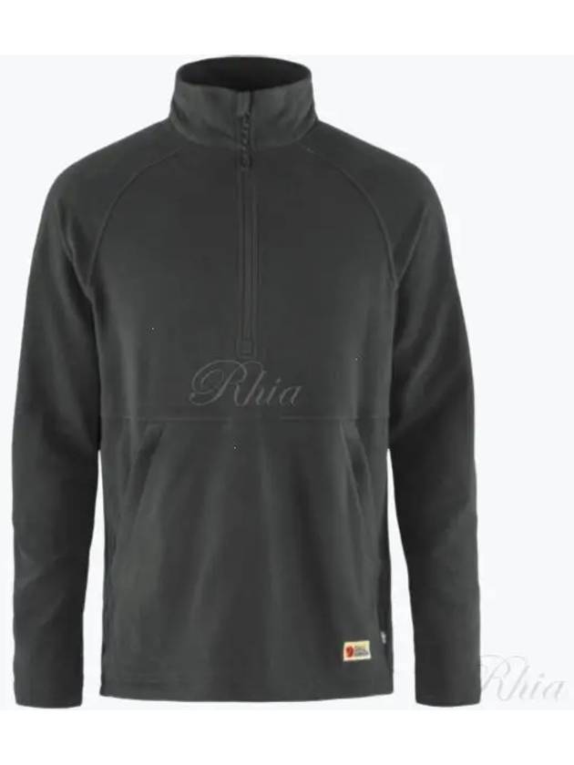 Men's Vardag Lite Fleece Dark Grey - FJALL RAVEN - BALAAN 2