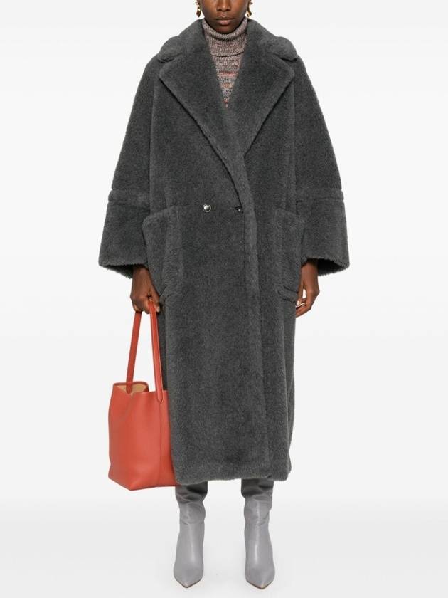 Kadiak oversized teddy double coat Avio - MAX MARA - BALAAN 6