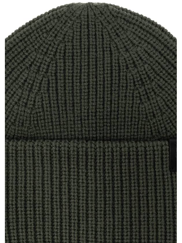 AllSaints Wool Hat With Logo Patch, Men's, Black - ALLSAINTS - BALAAN 4