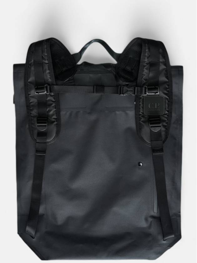 Rubber Reps Backpack Black - CP COMPANY - BALAAN 4