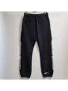 Scroll Logo Spellout Sweatpants Black - CHROME HEARTS - BALAAN 4