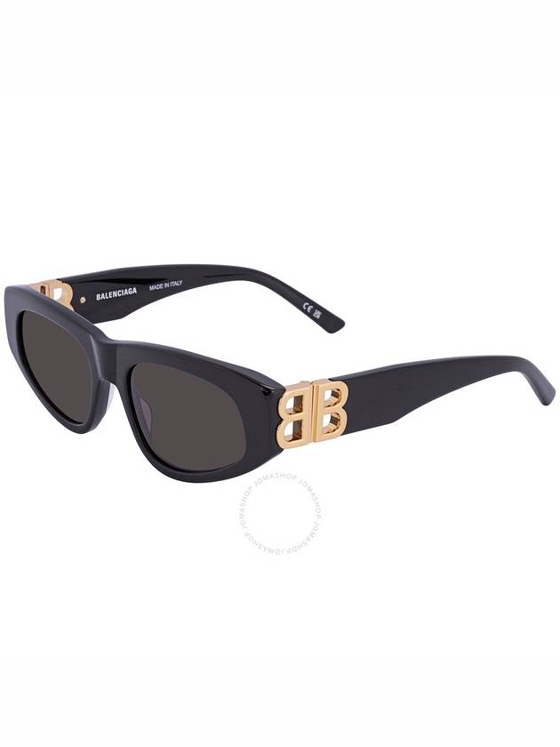 Women's BB Monogram Frame Sunglasses Black - BALENCIAGA - BALAAN 4