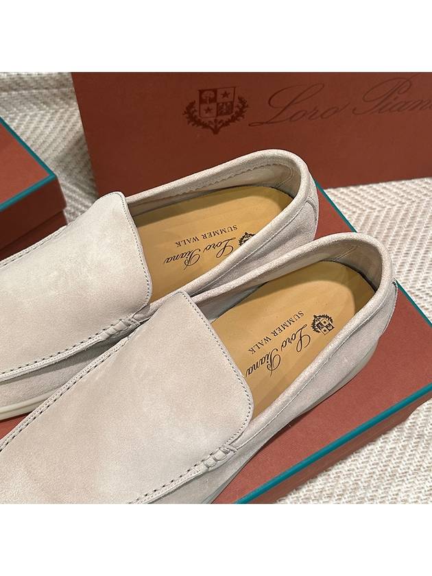 Summer Walk Suede Loafers Beige - LORO PIANA - BALAAN 3