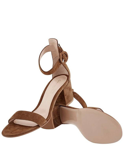 Gianvito Rossi VERSILIA 60 Ladies Brown Sandals, Brand Size 40 ( US Size 10 ) - GIANVITO ROSSI - BALAAN 2