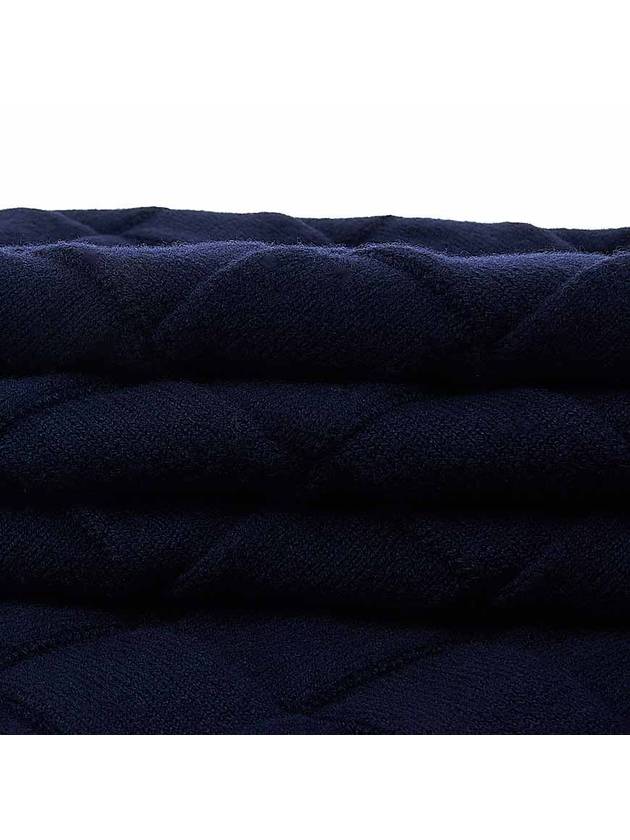 Intrecciato Wool Muffler Navy - BOTTEGA VENETA - BALAAN 5