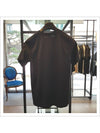 logo short sleeve t-shirt black - BURBERRY - BALAAN 6