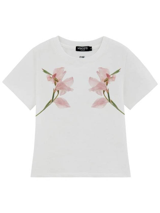 Gladiolus T Shirt Off White - MSKN2ND - BALAAN 2