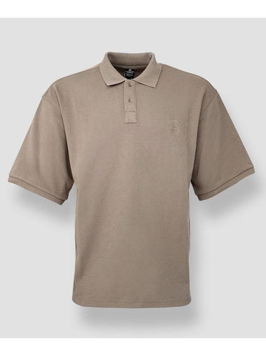 Luke Basic Short Sleeve Polo Shirt Mocha - BLACKMAMBA - BALAAN 1