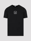 Metropolis Graphic Short Sleeve T-Shirt Black - CP COMPANY - BALAAN.