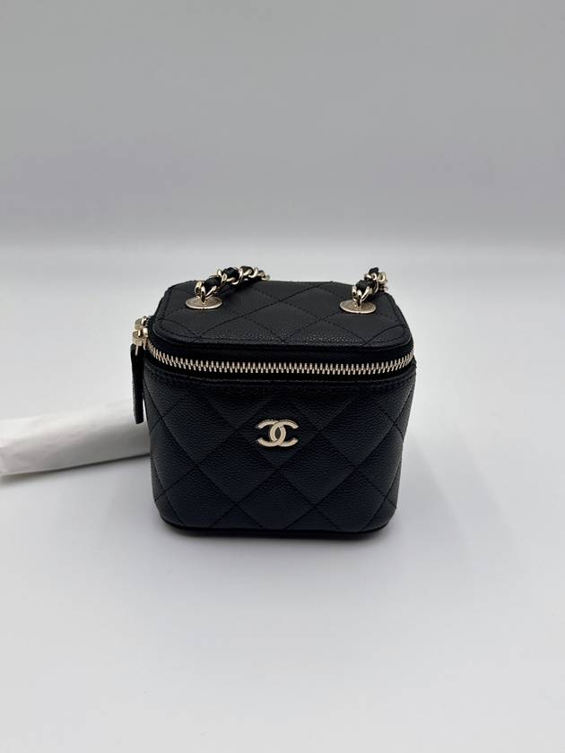 CC Classic Vanity Bag Caviar Black AP1340 - CHANEL - BALAAN 5