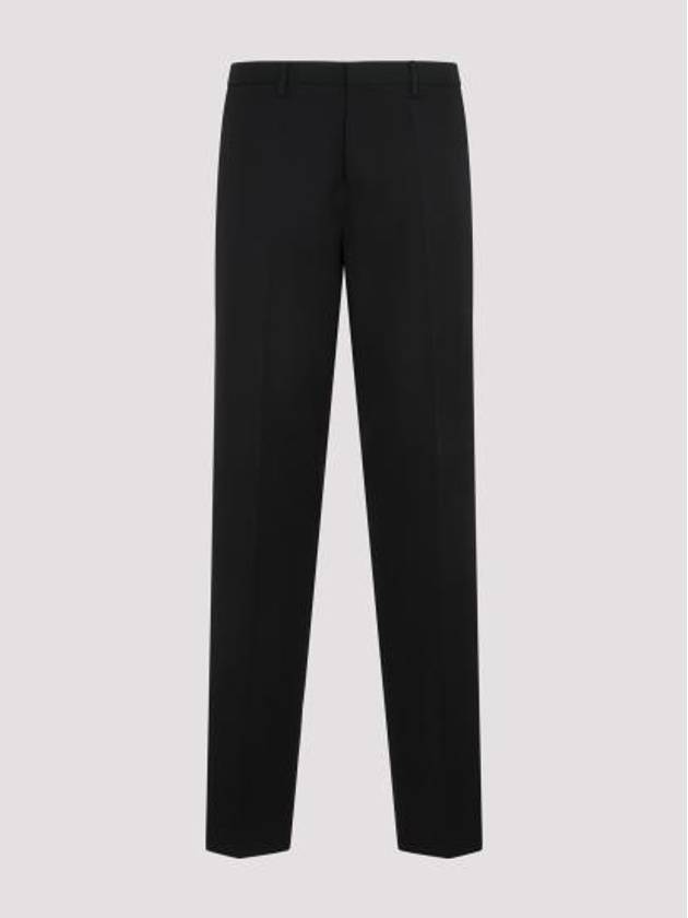 Straight Pants RMTR00015576P23 10 BLACK - LANVIN - BALAAN 1