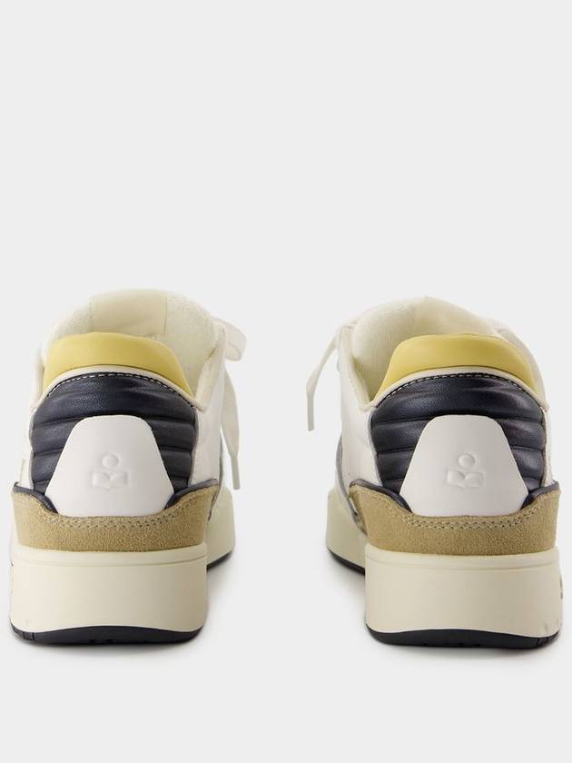 Emree Sneakers - Isabel Marant - Leather - Yellow - ISABEL MARANT - BALAAN 3