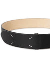 Stitch Leather Belt Black - MAISON MARGIELA - BALAAN 6