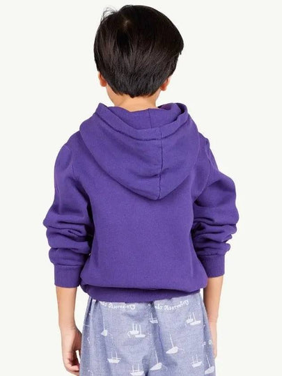 Kids Violet Taurus Hooded Sweatshirt F24128 195BG - THE ANIMALS OBSERVATORY - BALAAN 2