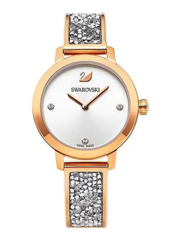 Women's Cosmic Rock Crystal Watch Rose Gold - SWAROVSKI - BALAAN 1