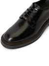 Lace-Up Leather Derby Black - TOD'S - BALAAN.