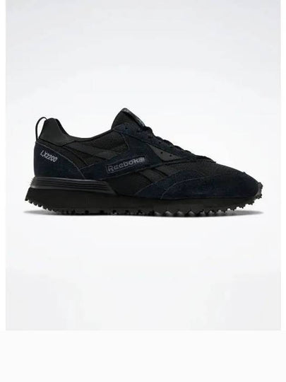 LX2200 Suede Low Top Sneakers Triple Black - REEBOK - BALAAN 2