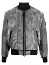 Shadow Project Zipped Bomber Jacket Black - STONE ISLAND - BALAAN 2