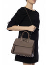 Studio Small Tote Bag Caraway Seed - SALVATORE FERRAGAMO - BALAAN 3