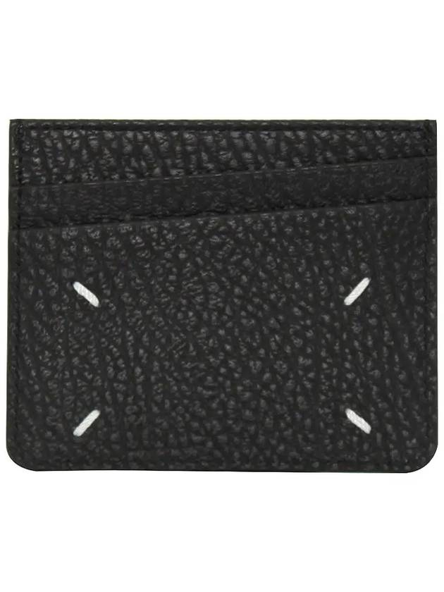 Four Stitch Card Wallet Black - MAISON MARGIELA - BALAAN 4