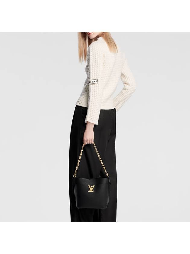 Lock And Walk Shoulder Bag Black - LOUIS VUITTON - BALAAN 8