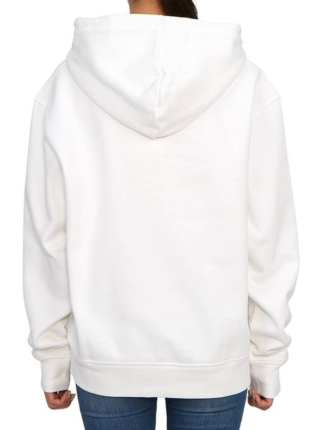 Le Brode Logo Cotton Hoodie White - JACQUEMUS - BALAAN 5