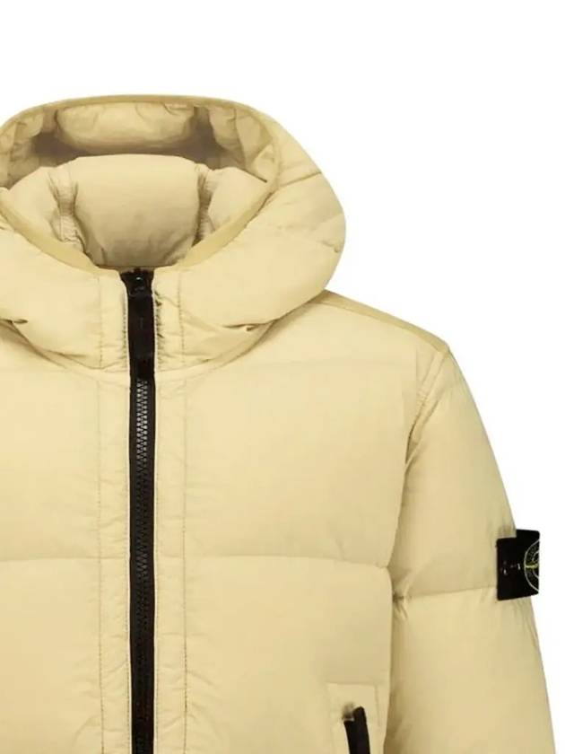 Kids Wappen Patch Padded Jacket Beige 811640328 V0091 - STONE ISLAND - BALAAN 4