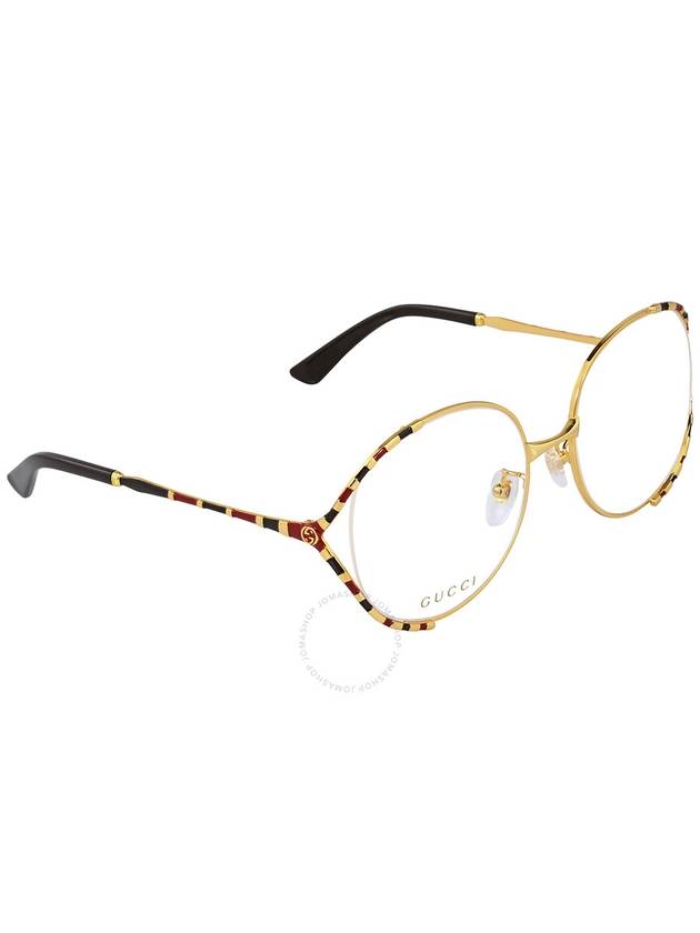 Eyewear Round Metal Eyeglasses Gold - GUCCI - BALAAN 4