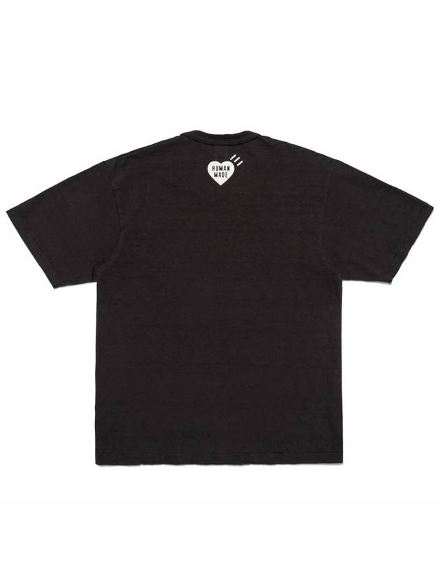 Human Made Heart Logo Graphic T Shirt 7 Black HM28TE008 - HUMAN MADE - BALAAN 2