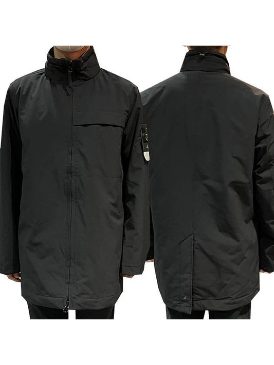 Wappen Soft Shell Primaloft Zip-up Jacket Black - STONE ISLAND - BALAAN 2