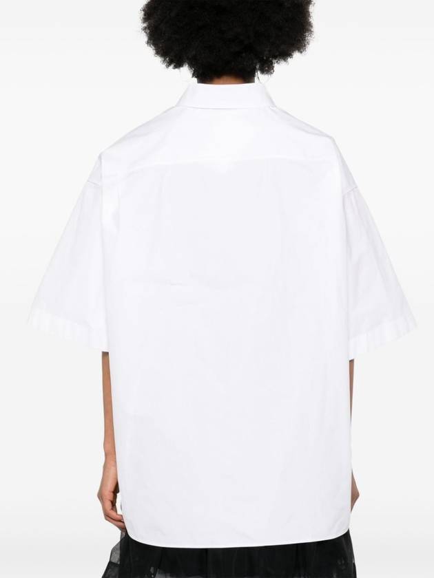 creased poplin fitted shirt - MAISON MARGIELA - BALAAN 3