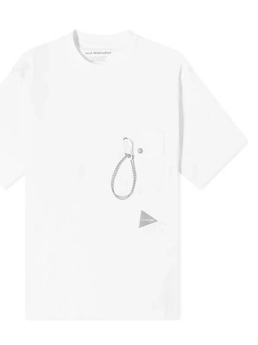 (AND WANDER) pocket T - 5744184183 030 WHITE - AND WANDER - BALAAN 1