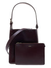 Sock Virginie Strap Small Tote Bag Burgundy - A.P.C. - BALAAN 2