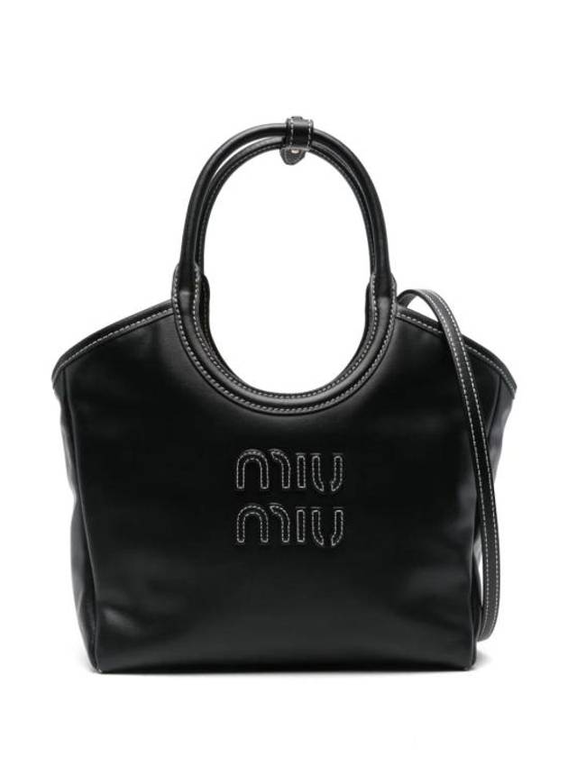 Tote Bag 5BA284VOON2CRW F0002 NERO - MIU MIU - BALAAN 1