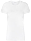 Cotton Logo Patch Short Sleeve T-Shirt White - MONCLER - BALAAN 2