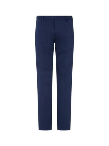 Classic fit soft chino pants navy - PAUL SMITH - BALAAN 1