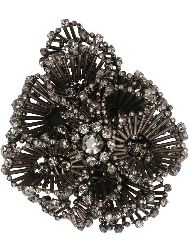 Alberta Ferretti Floral Metal Brooch - ALBERTA FERRETTI - BALAAN 2