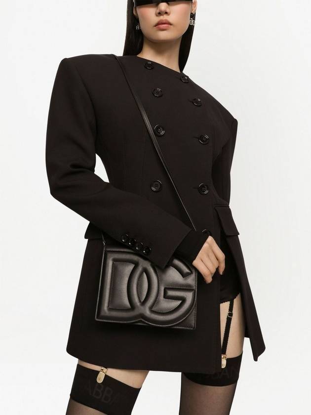 DG Logo Embossed Cross Bag - DOLCE&GABBANA - BALAAN 3