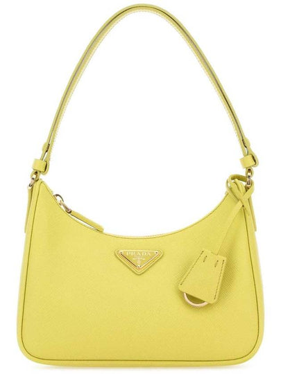 Re-Edition Saffiano Leather Mini Shoulder Bag Yellow - PRADA - BALAAN 2