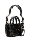 Neo Cagole Small Crocodile Embossed Leather Tote Bag Black - BALENCIAGA - BALAAN 2