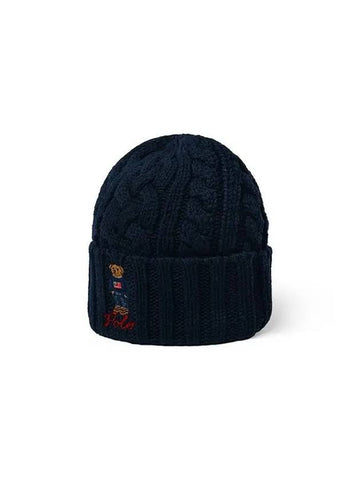 PC1035 433 bare cable knit beanie - POLO RALPH LAUREN - BALAAN 1