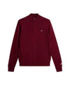 Kian Zipped Knit Top Red - J.LINDEBERG - BALAAN 1